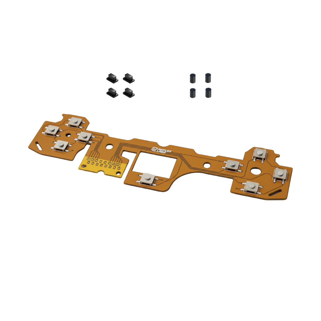 PS5 Mechanical Face Button Kit 100gF (Gray Switch)